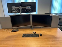 Hp elite e241i monitor (2x) - afbeelding 2 van  7