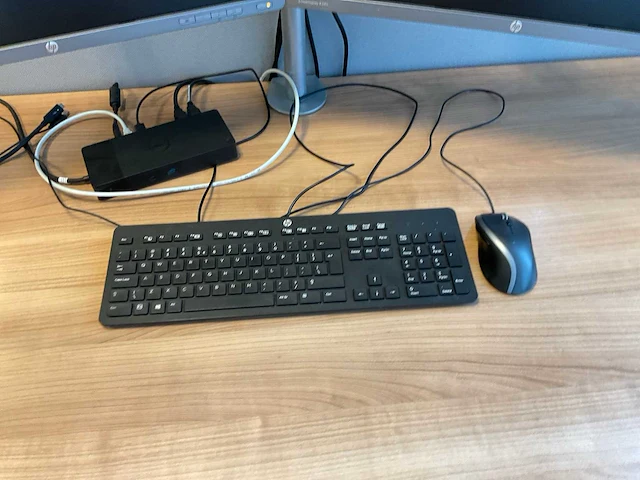Hp elite e241i monitor (2x) - afbeelding 2 van  5
