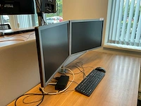 Hp elite e241i monitor (2x) - afbeelding 3 van  5