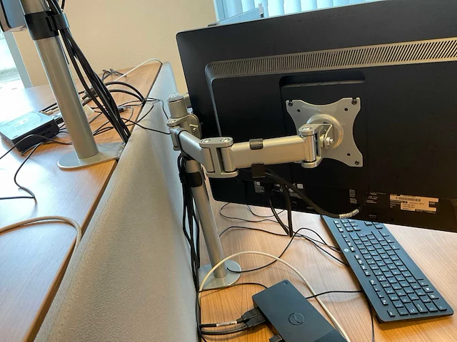 Hp elite e241i monitor (2x) - afbeelding 4 van  5