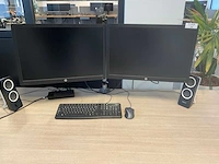 Hp elite e242 monitor (2x) - afbeelding 1 van  6