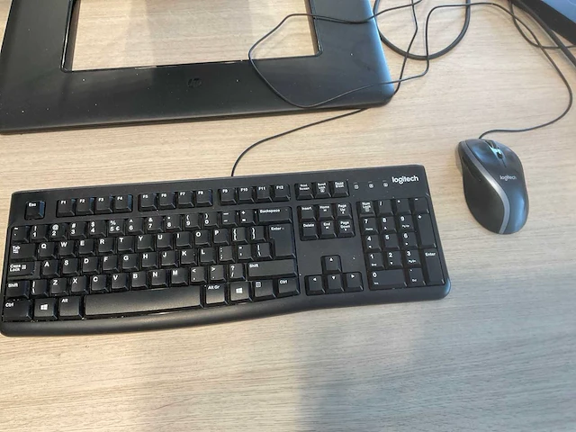 Hp elite e242 monitor (2x) - afbeelding 4 van  5