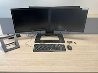 Hp elite e242 monitor (2x) - afbeelding 1 van  5