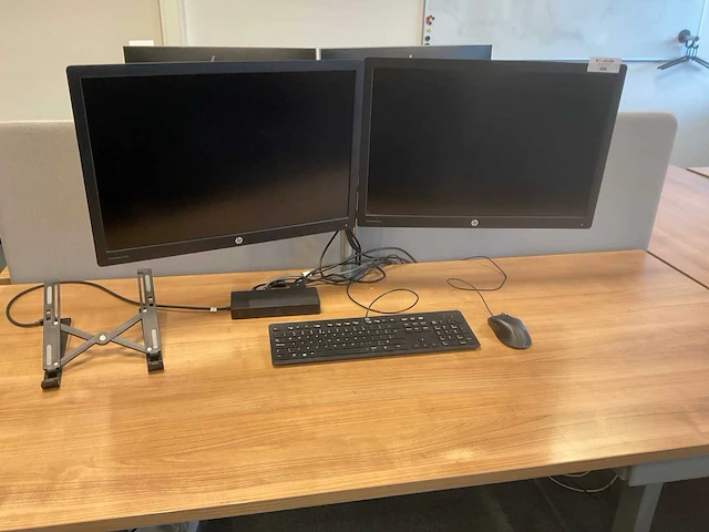 Hp elite e242 monitor (2x) - afbeelding 1 van  5