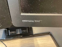 Hp elite e242 monitor (2x) - afbeelding 2 van  4