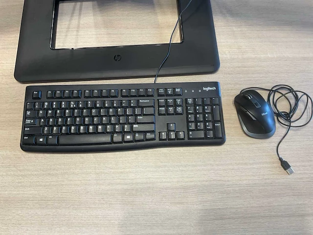 Hp elite e242 monitor (2x) - afbeelding 2 van  3