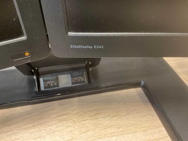 Hp elite e242 monitor (2x) - afbeelding 3 van  5
