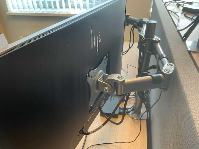 Hp elite e243i monitor (2x) - afbeelding 4 van  5