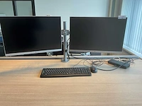 Hp elite e243i monitor (2x) - afbeelding 1 van  5