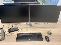 Hp elite e243i monitor (2x) - afbeelding 2 van  6