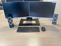 Hp elite e243i monitor (2x) - afbeelding 2 van  5