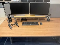 Hp elite e243i monitor (2x) - afbeelding 1 van  5