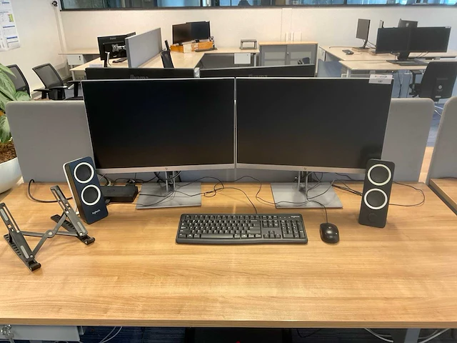 Hp elite e243i monitor (2x) - afbeelding 1 van  5