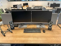 Hp elite e243i monitor (2x) - afbeelding 1 van  5