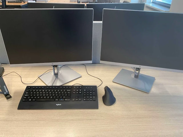 Hp elite e243i monitor (2x) - afbeelding 2 van  6