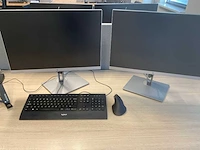 Hp elite e243i monitor (2x) - afbeelding 2 van  6