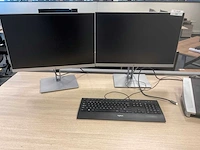 Hp elite e243i monitor (2x) - afbeelding 1 van  5