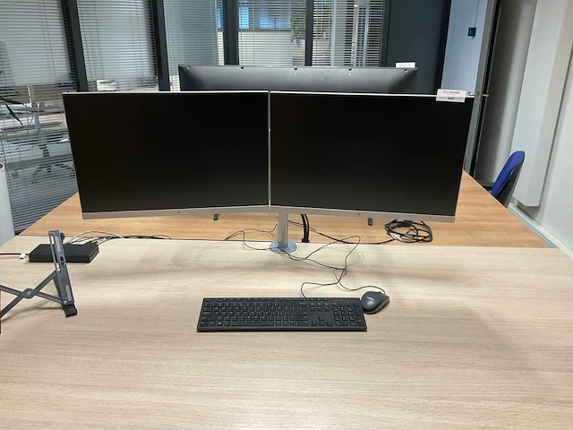 Hp elite e243i monitor (2x) - afbeelding 2 van  6