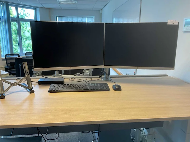 Hp elite e243i monitor (2x) - afbeelding 1 van  6