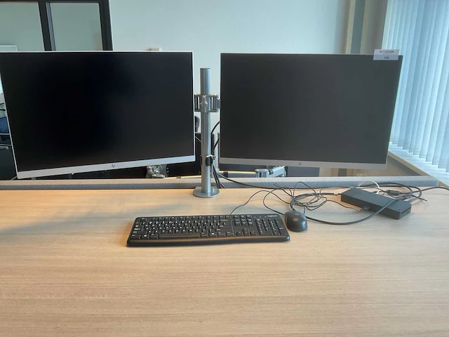 Hp elite e243i monitor (2x) - afbeelding 1 van  5