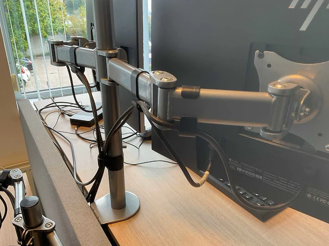Hp elite e243i monitor (2x) - afbeelding 4 van  5