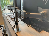 Hp elite e243i monitor (2x) - afbeelding 4 van  5