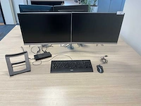 Hp elite e243i monitor (2x)