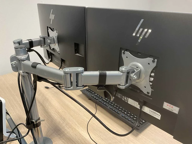 Hp elite e243i monitor (2x) - afbeelding 5 van  6