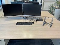 Hp elite e243i monitor (2x)