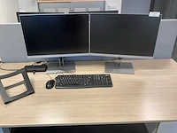 Hp elite e243i monitor (2x)