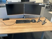 Hp elite e243i monitor (2x)