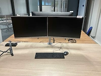 Hp elite e243i monitor (2x) - afbeelding 2 van  6