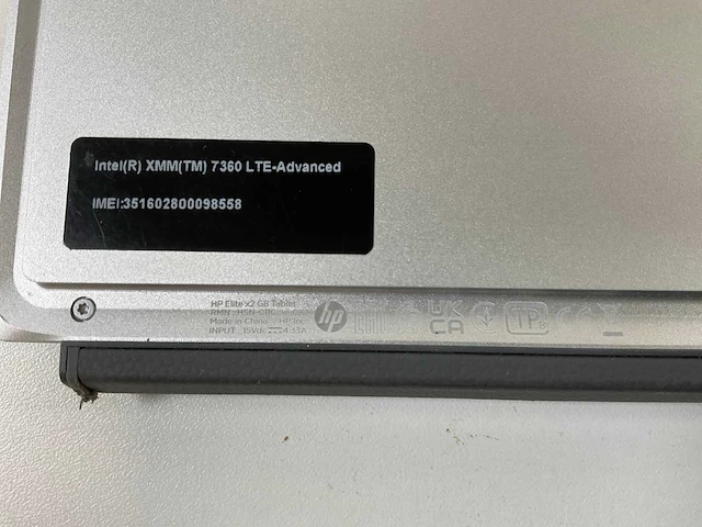 Hp elite x2 g8 12.9”, core(tm) i5 11th gen, 8 gb ram, 256 gb nvme tablet - afbeelding 6 van  7