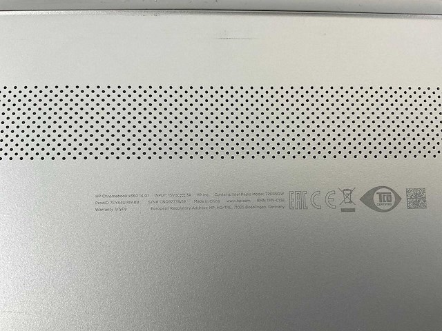 Hp elite x360 14 g1 14”, core(tm) i5 8th gen, 8 gb ram, 64 gb ssd chromebooks (5x) - afbeelding 9 van  10