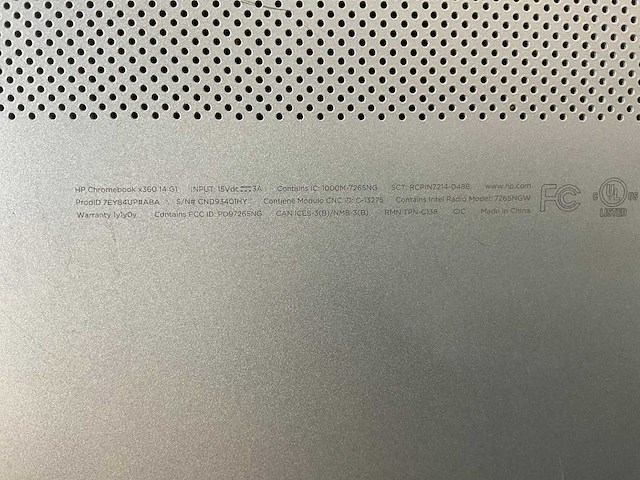 Hp elite x360 14 g1 14”, core(tm) i5 8th gen, 8 gb ram, 64 gb ssd chromebooks (6x) - afbeelding 2 van  10
