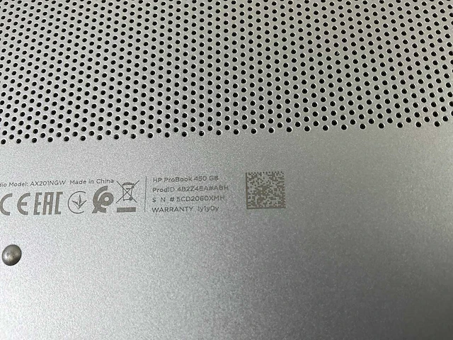 Hp elitebook 450 g8 15.5”, core(tm) i5 11th gen, 16 gb ram, 256 gb nvme laptop - afbeelding 6 van  6