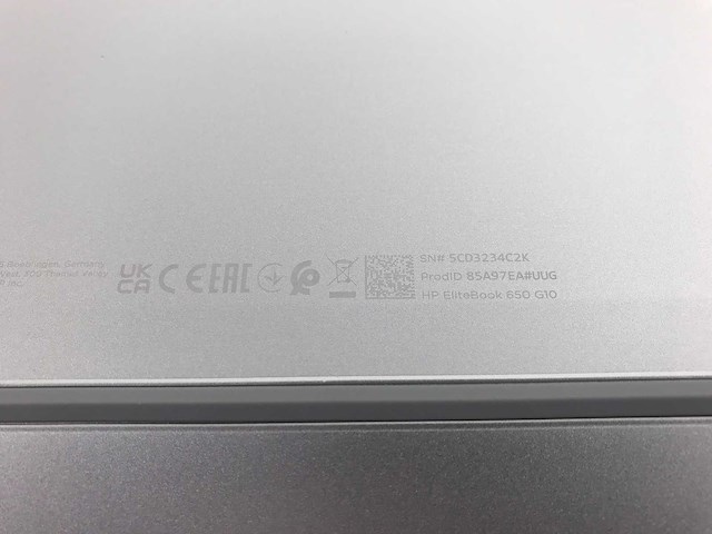 Hp elitebook 650 g10 15.6”, core(tm) i7 13th gen, 16 gb ram, 512 gb nvme, intel iris xe graphics laptop - afbeelding 5 van  5