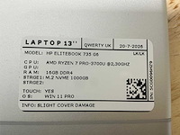 Hp elitebook 735 g6 laptop - afbeelding 6 van  6
