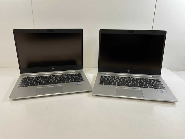 Hp elitebook 830 g5 13.3”, core(tm) i5 8th gen, 8 gb ram, 256 gb nvme laptops (2x) - afbeelding 1 van  16