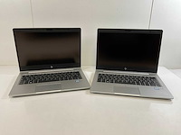 Hp elitebook 830 g5 13.3”, core(tm) i5 8th gen, 8 gb ram, 256 gb nvme laptops (2x) - afbeelding 1 van  16
