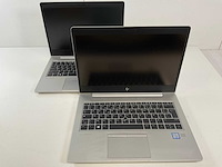 Hp elitebook 830 g5 13.3”, core(tm) i5 8th gen, 8 gb ram, 256 gb nvme laptops (2x) - afbeelding 1 van  10