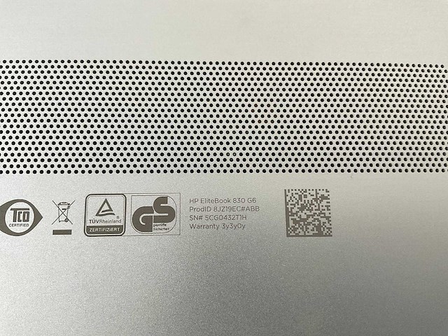 Hp elitebook 830 g6 13,3”, core(tm) i7 8th gen, 16 gb ram, 512 gb nvme laptops (2x) - afbeelding 7 van  15