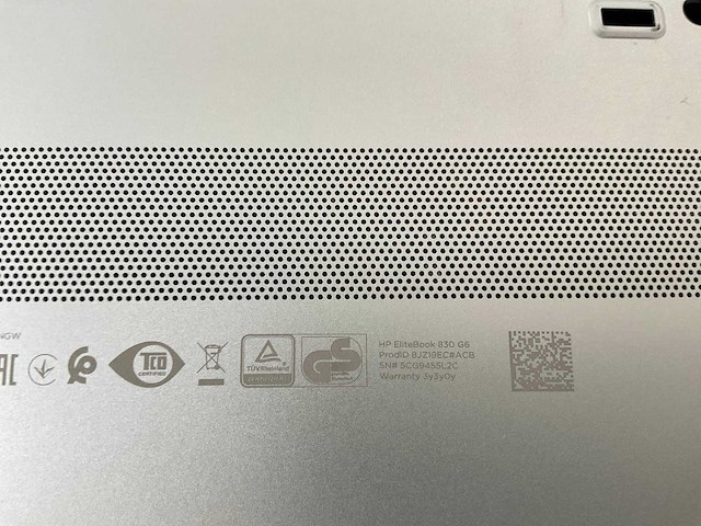 Hp elitebook 830 g6 13.3”, core(tm) i7 8th gen, 16 gb ram, 512 gb nvme laptops (2x) - afbeelding 7 van  15