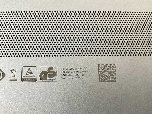 Hp elitebook 830 g6 13.3”, core(tm) i7 8th gen, 16 gb ram, 512 gb nvme laptops (2x) - afbeelding 14 van  15