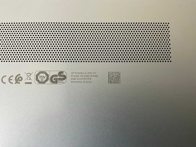 Hp elitebook 830 g7 13.3”, core(tm) i7 10th gen, 16 gb ram, 512 gb nvme laptop - afbeelding 7 van  7