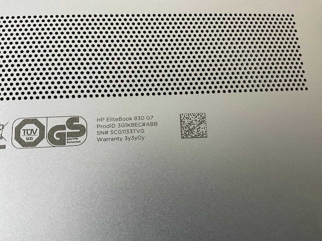 Hp elitebook 830 g7 13.3”, core(tm) i7 10th gen, 16 gb ram, 512 gb nvme laptop - afbeelding 7 van  7