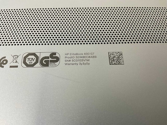 Hp elitebook 830 g7 13.3”, core(tm) i7 10th gen, 16 gb ram, 512 gb nvme laptop - afbeelding 7 van  7