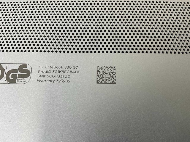 Hp elitebook 830 g7 13.3”, core(tm) i7 10th gen, 16 gb ram, 512 gb nvme laptop - afbeelding 7 van  7
