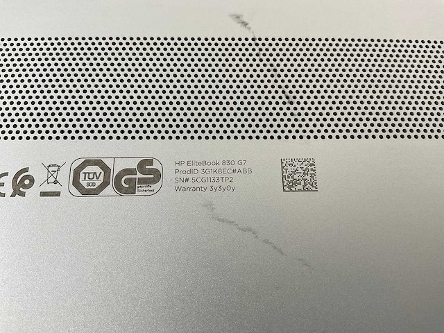 Hp elitebook 830 g7 13,3”, core(tm) i7 10th gen, 16 gb ram, 512 gb nvme laptop - afbeelding 7 van  7