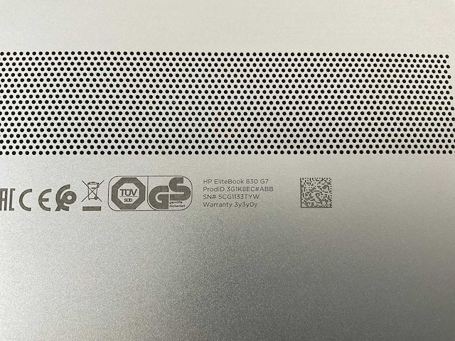 Hp elitebook 830 g7 13,3”, core(tm) i7 10th gen, 16 gb ram, 512 gb nvme laptop - afbeelding 7 van  7